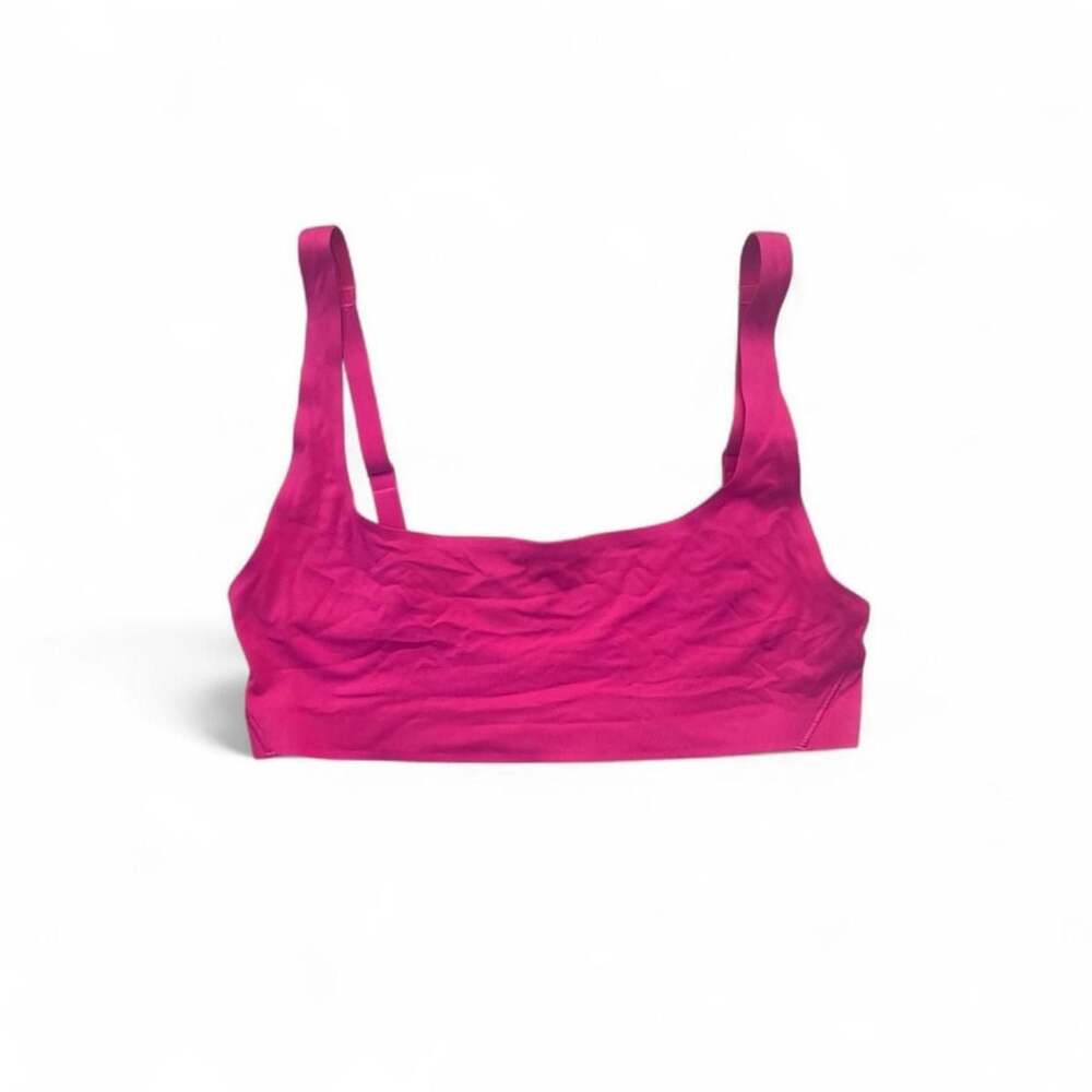 Lululemon Hot Pink Adjustable Strap Sports Bra